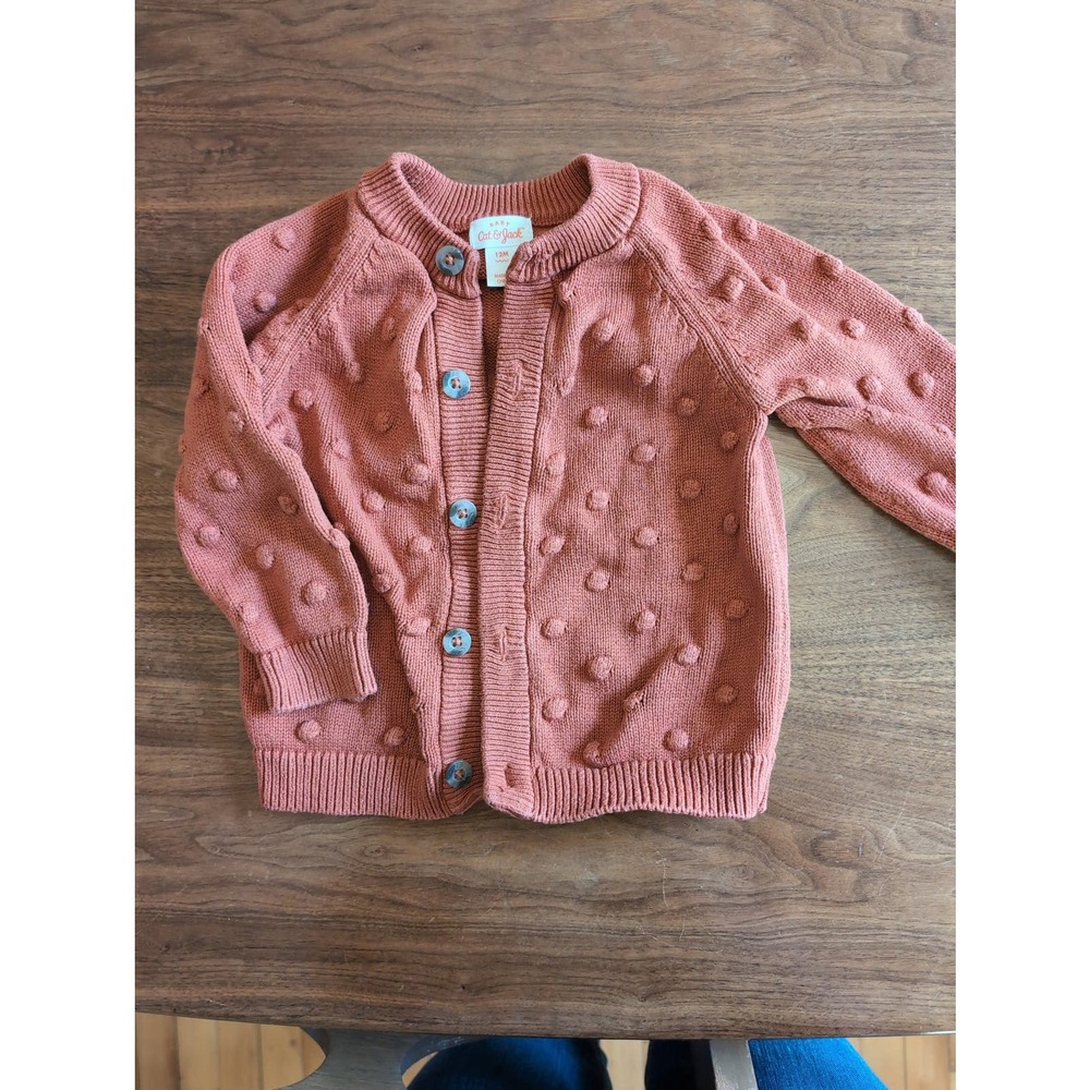 Cat & Jack Bobble Cardigan 12 months